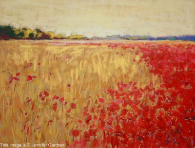 Poppies and Corn